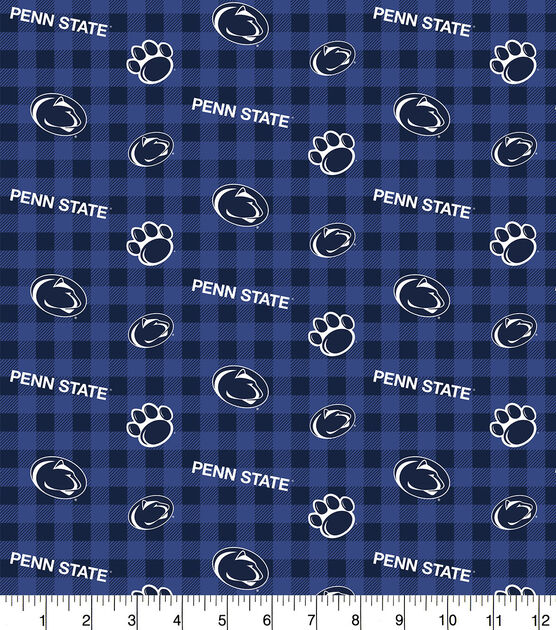 Penn State Nittany Lions Flannel Fabric Checks