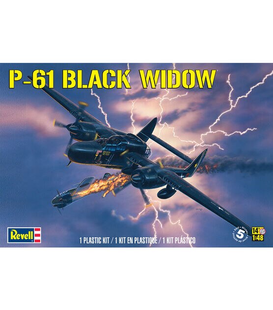 Revell P61 Black Widow Airplane Plastic Model Building Kit