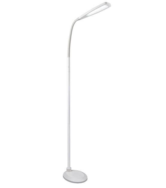 OttLite 71" Natural Daylight LED Flex Floor Lamp, , hi-res, image 1