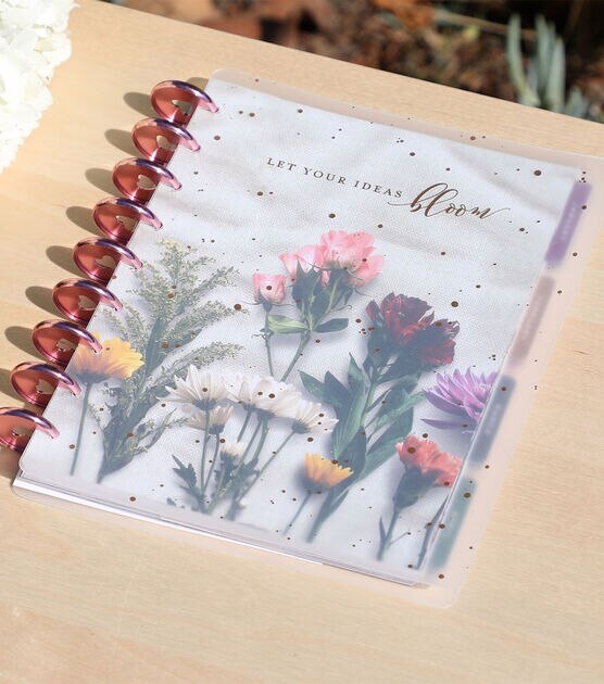 Happy Planner 2023 Beautiful Blooms Classic Vertical 12 Month Planner, , hi-res, image 6