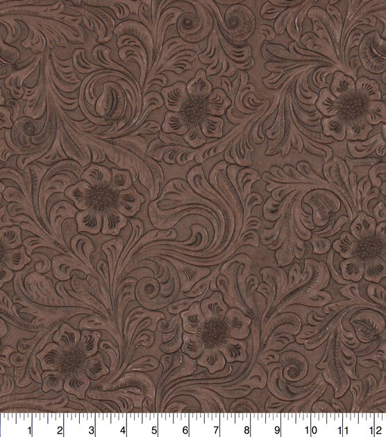 Richloom Upholstery Vinyl Fabric Diviani Oak, , hi-res, image 2
