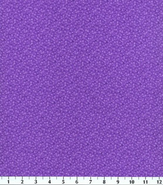 Fabric Traditions Purple Floral Cotton Fabric by Keepsake Calico