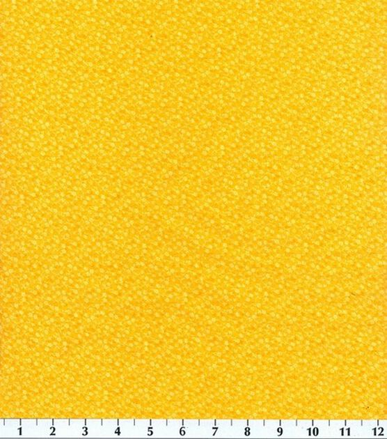 Fabric Traditions Yellow Floral Cotton Fabric by Keepsake Calico