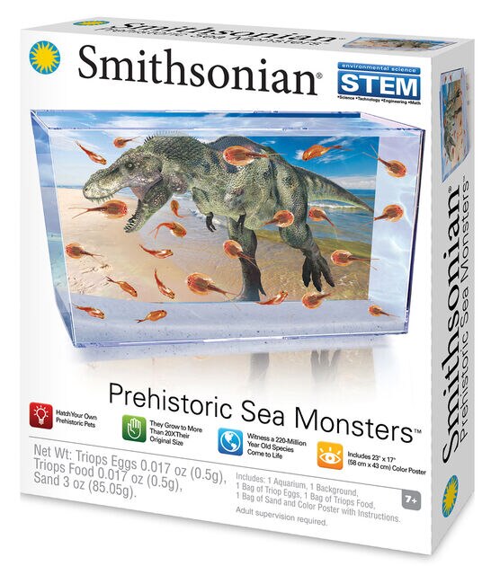 Smithsonian 6ct Prehistoric Sea Monsters STEM Kit