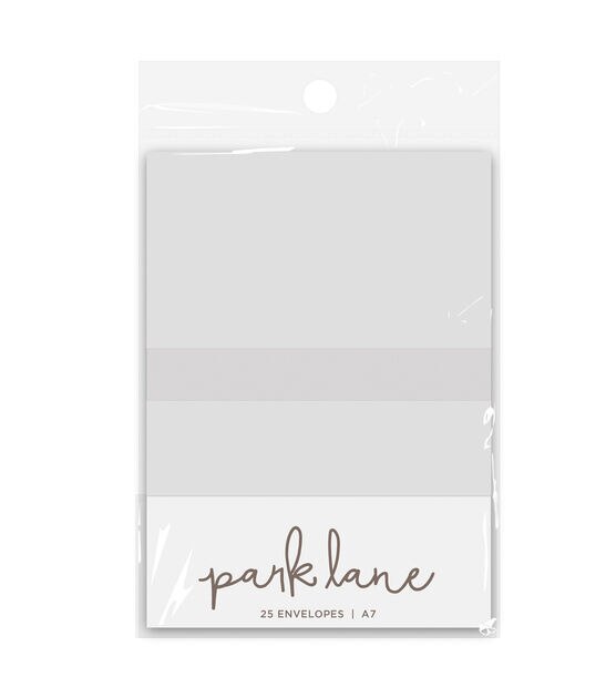 25ct White A7 Envelopes by Park Lane