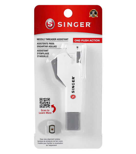 Singer Needle Threader Assistant With Bonus Sewing Thread And Hand Needles  : Target