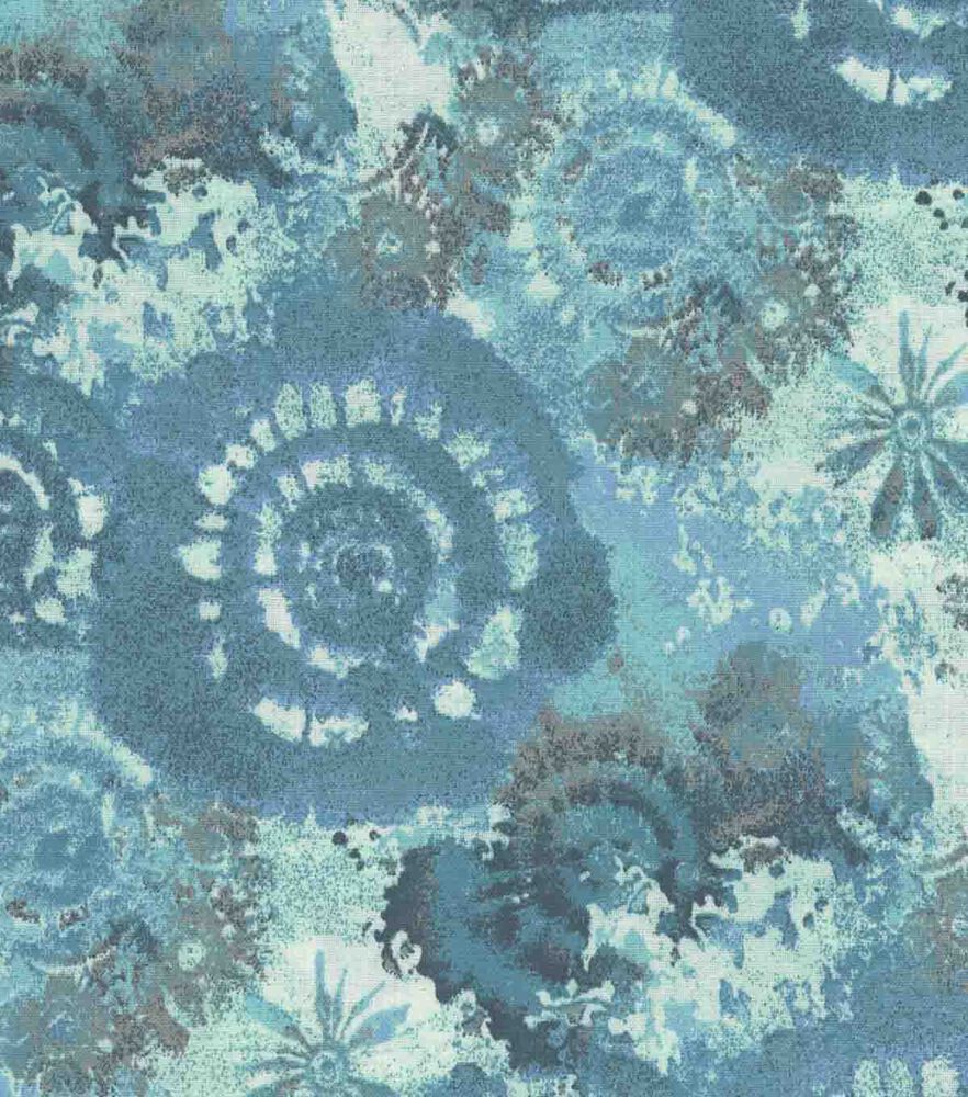 Tie Dye Quilt Cotton Fabric by Keepsake Calico, Carnival, swatch, image 1