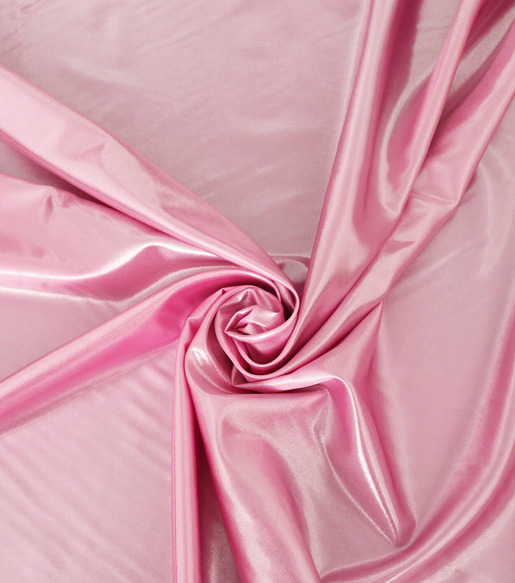 Glitterbug Liquid Satin Fabric, Pink, hi-res