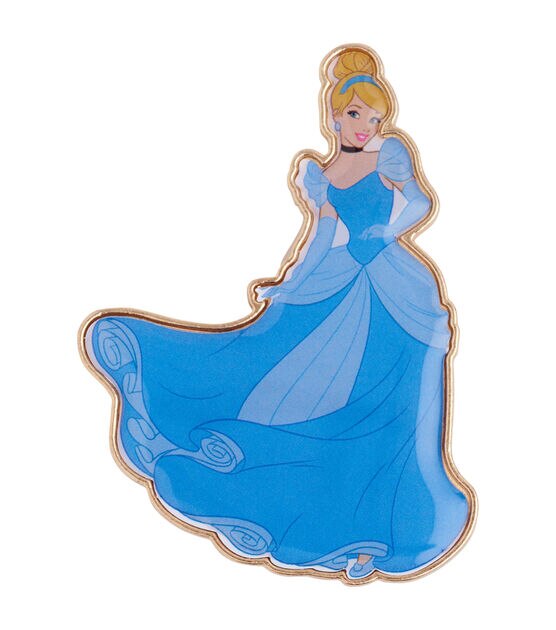 Blumenthal Lansing 2" Blue Disney Princess Cinderella Shank Button, , hi-res, image 3