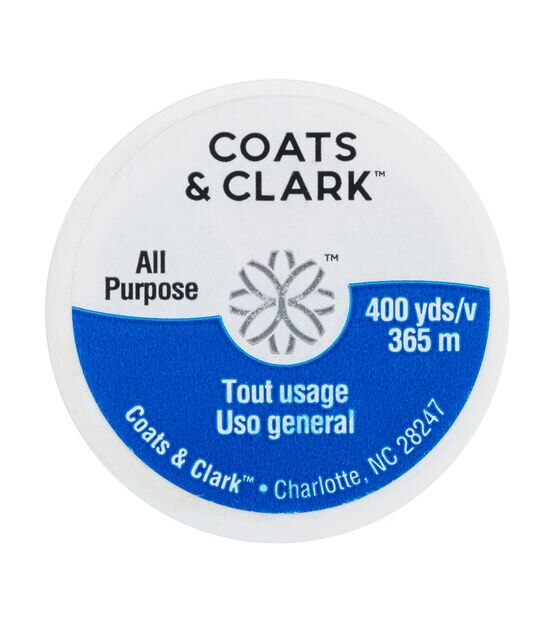 Coats & Clark All Purpose Orange Polyester Thread, 500 Yards