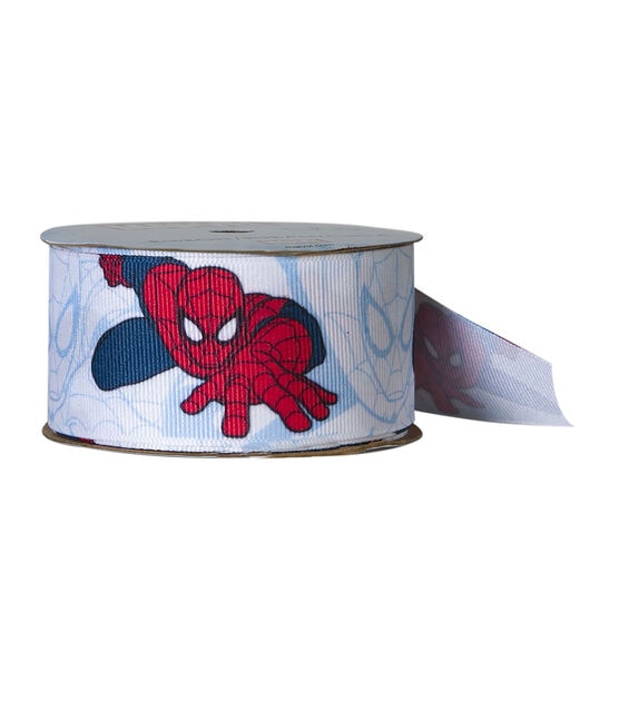 Offray Grosgrain Ribbon 1.5''x9' Spiderman Characters