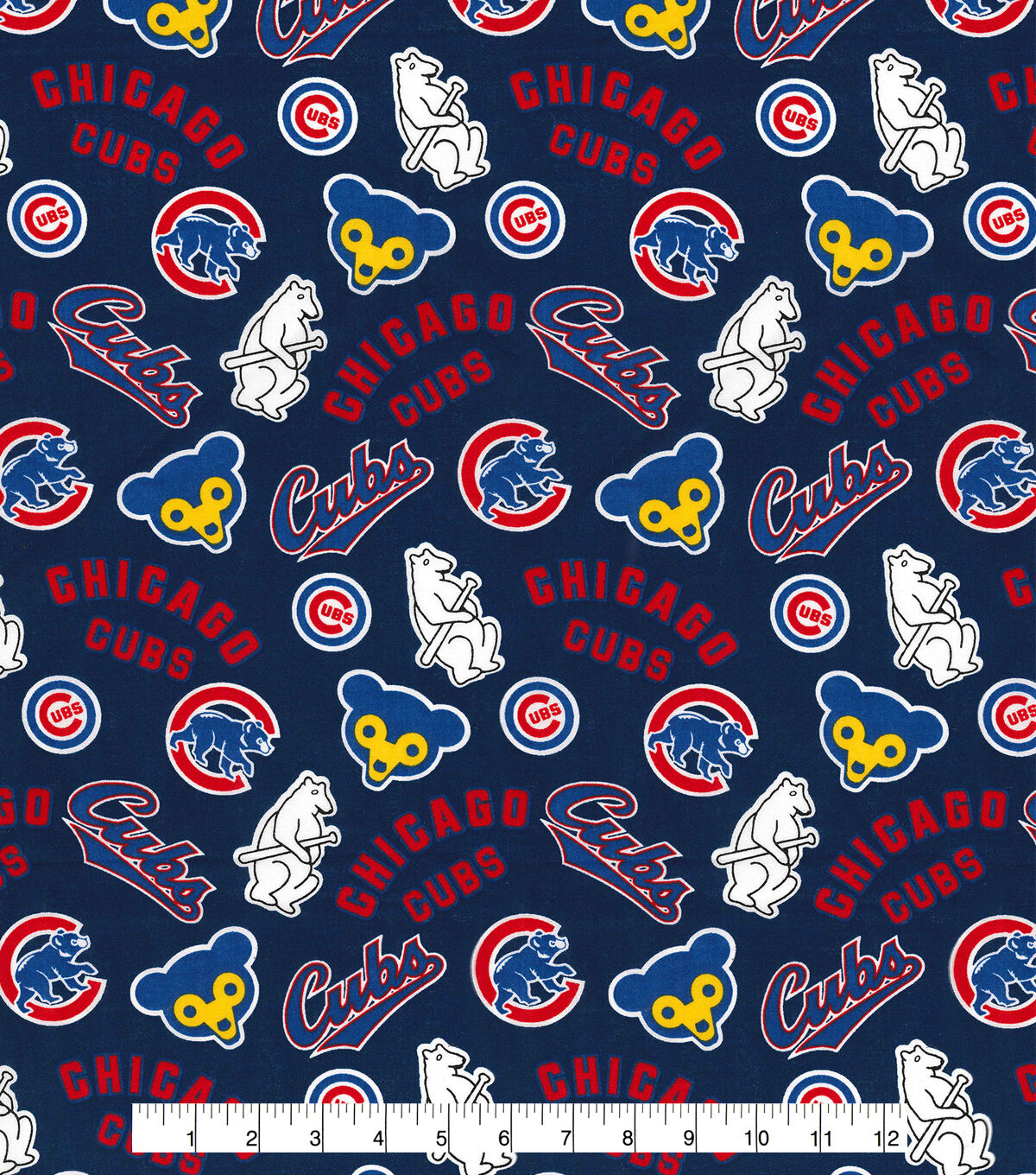 8 pc Chicago Cubs MBL Fabric Applique Iron On Ons