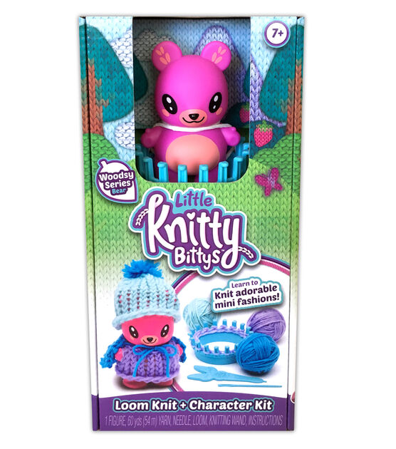 Little Knitty Bittys Loom Knit Bear Kit