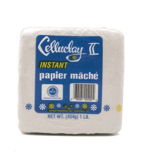 Activa Celluclay II Instant Papier Mache 1 lb