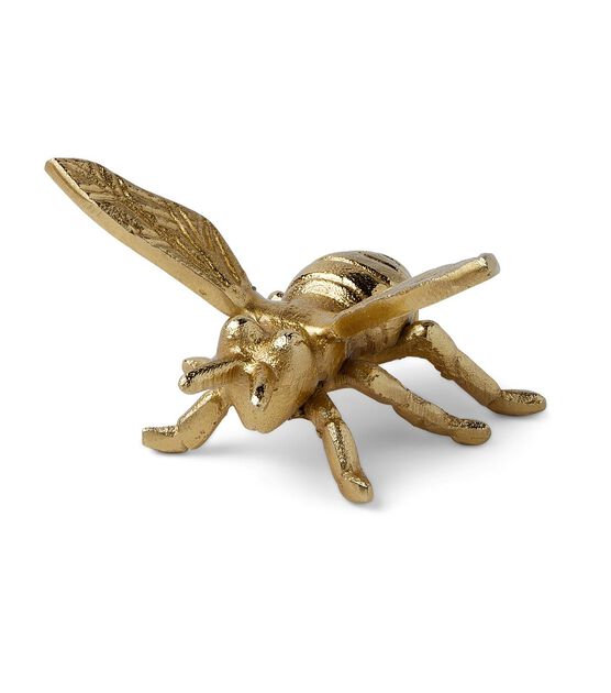 5" Spring Gold Aluminum Bee by Place & Time