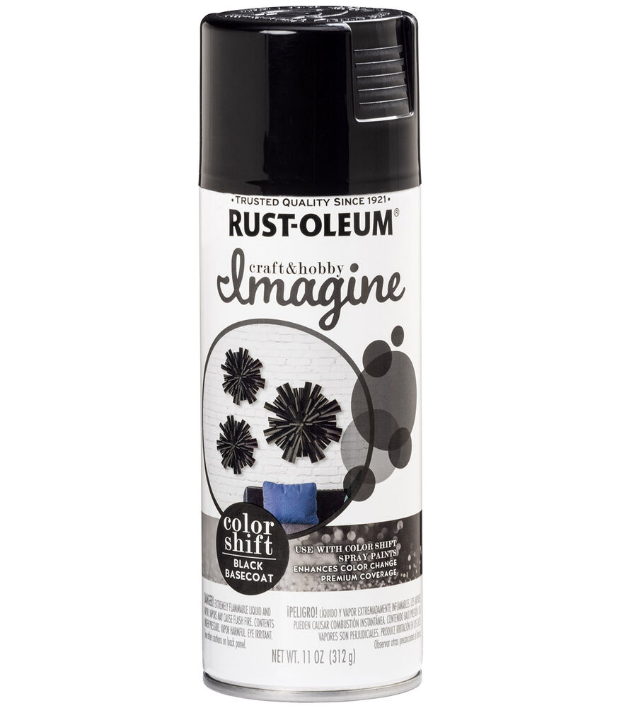 Rust-Oleum 11 oz. Black Imagine Craft & Hobby Color Shift Spray Paint 345664