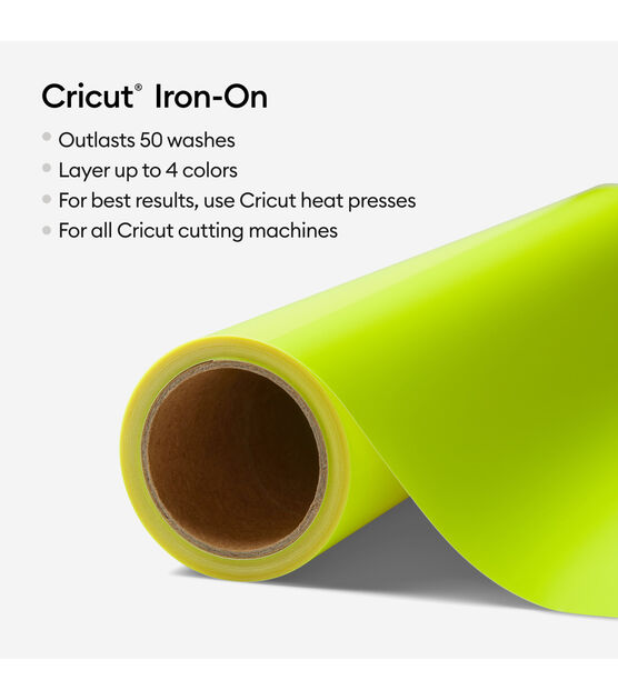 Cricut 12" x 12' Iron On Heat Transfer Vinyl Roll, , hi-res, image 8