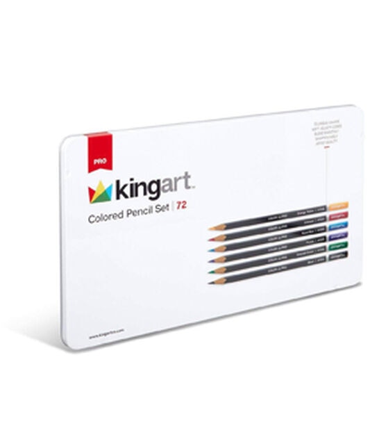 KINGART Pro Soft Core Colored Pencil Collection Set of 72, , hi-res, image 3