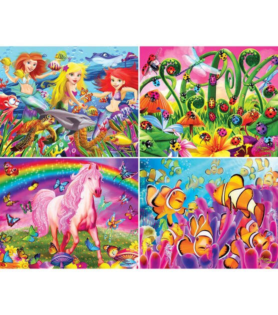 MasterPieces 8" x 10" Purples Glow in the Dark Jigsaw Puzzles 400pc, , hi-res, image 2