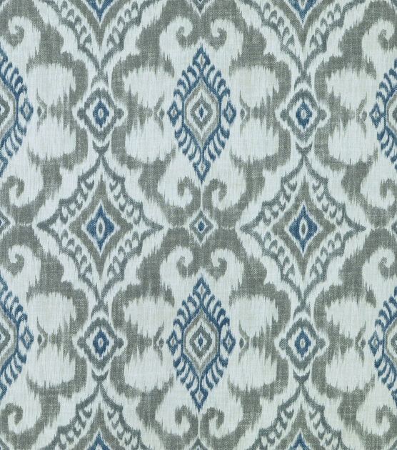 Covingtion Kantha Smoke Cotton Linen Blend Home Decor Fabric, , hi-res, image 1