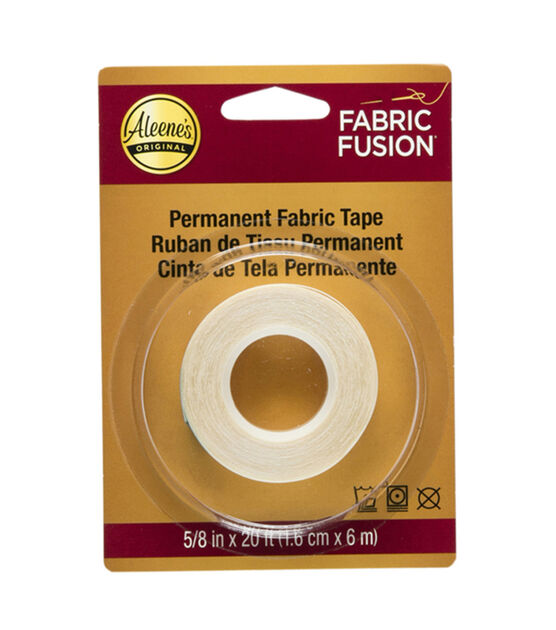 HeatnBond Hem Super Weight Iron-On Adhesive Tape For Dark Fabrics, 3/4 in x  8 yds