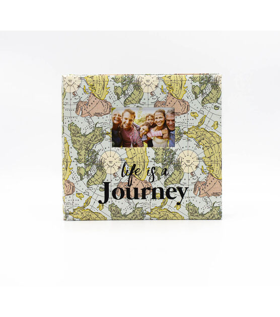 12" x 12" Map & Life is a Journey Scrapbook Album by Park Lane