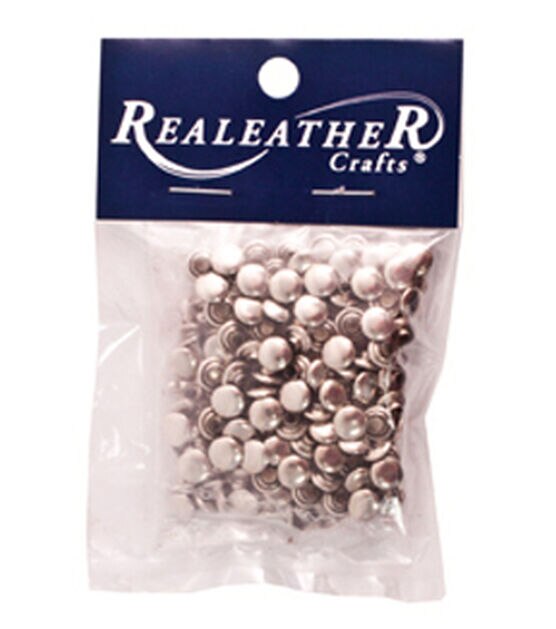 Realeather Small Nickel Rivets