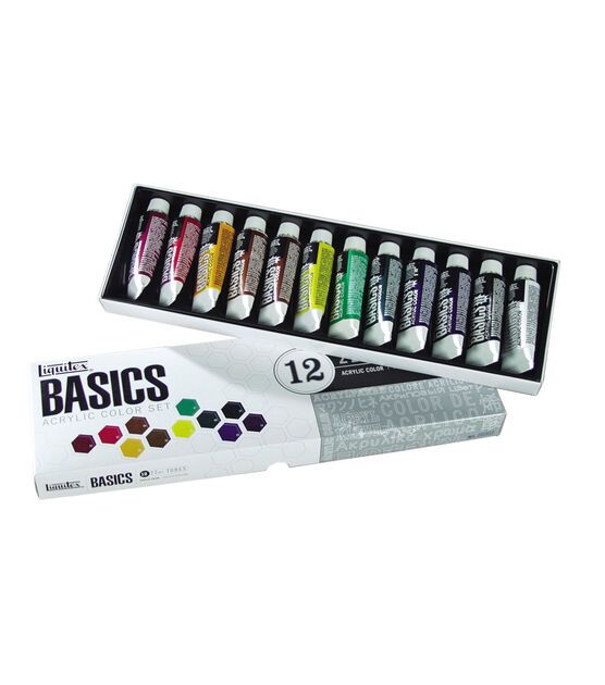 Liquitex BASICS Acrylic Color Set 12 Colors