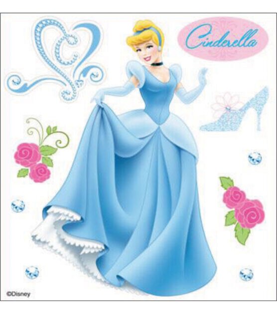 EK Success Disney Scrapbook Stickers Aladdin Little Mermaid Cinderella &  More 