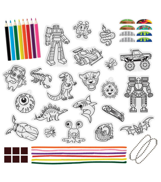 Shrink-Its! D.I.Y. Shrink Art Kit - Fun Friends - Imagination Toys
