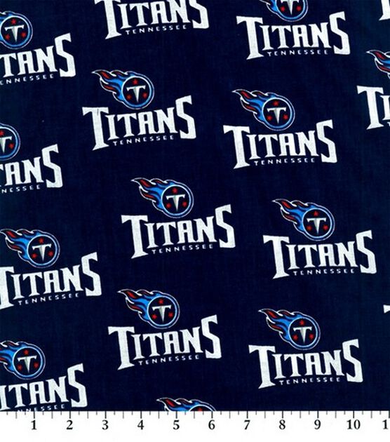 Fabric Traditions Tennessee Titans Cotton Fabric Logo