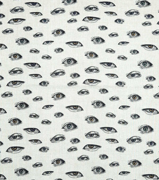 50*145cm Halloween Eye Healthy Polyester Cotton/Pure Cotton Fabric