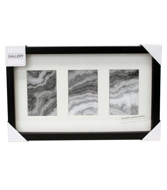 BP 4"x6" Black Gallery 3 Photo Collage Photo Frame, , hi-res, image 5