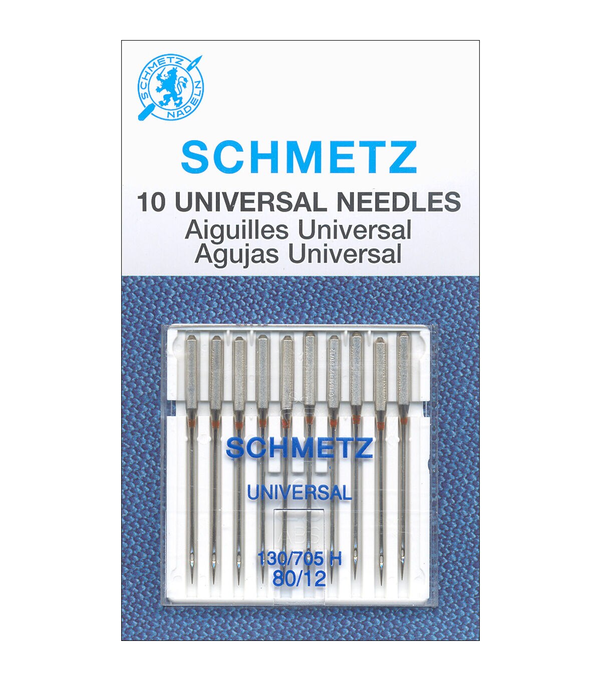 Universal 80/12 Packets of 10 BULK DISCOUNT! Schmetz Sewing Machine Needles 