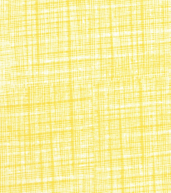 Screen Blender on Yellow Quilt Cotton Fabric by Quilter's Showcase