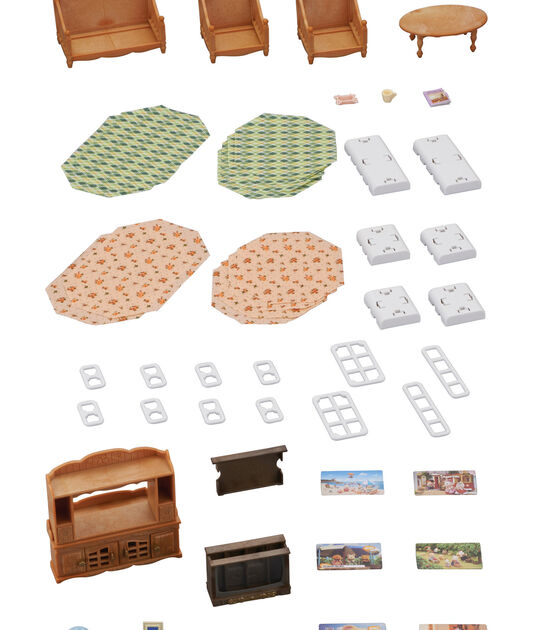 Calico Critters Comfy Living Room Set, , hi-res, image 3