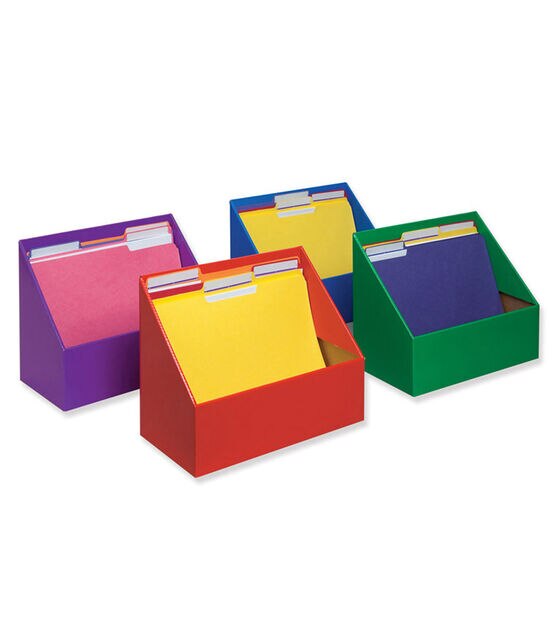 Classroom Keepers Folder Holder, 9.75"H x 12"W x 5.75"D, Pack of 4, , hi-res, image 2