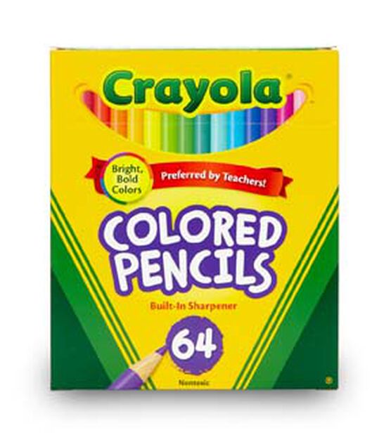 Crayola 64ct Bright Mini Colored Pencils
