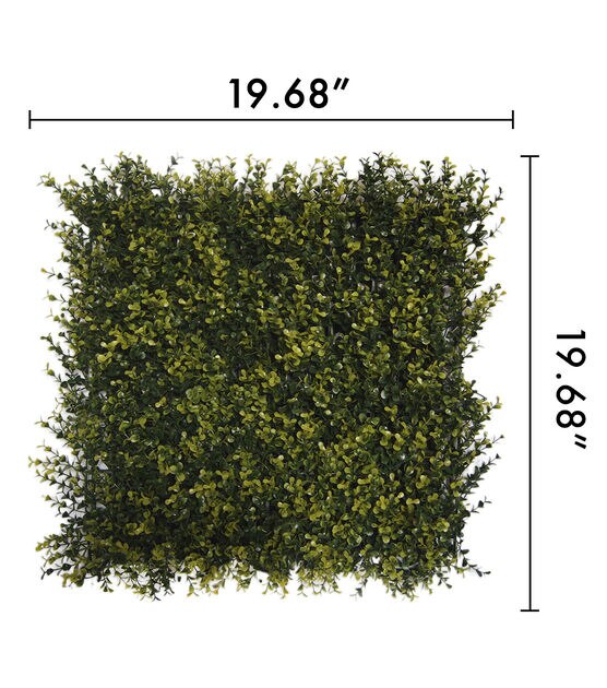 Greensmart Dekor 20" Artificial Ficus Spring Style Plant Wall Panels 4pk, , hi-res, image 2