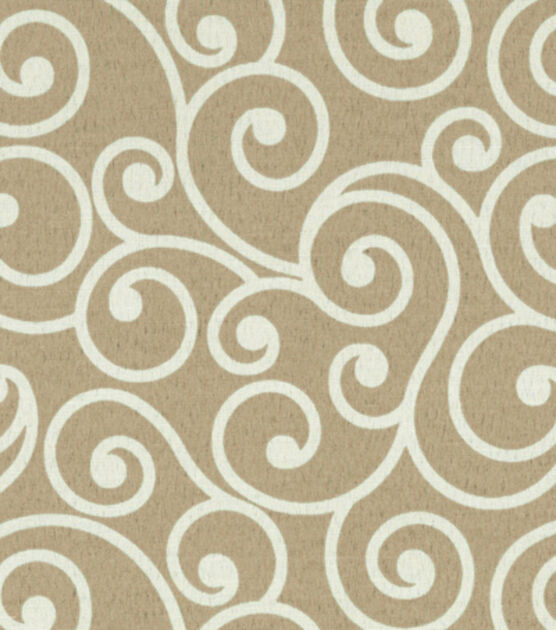 Solarium Ornament Linen Outdoor Fabric