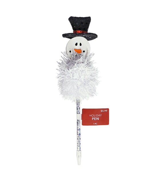 Christmas Snowman Pen