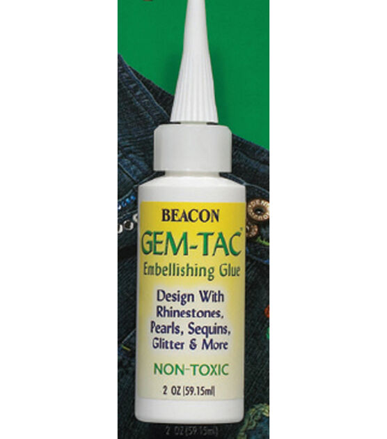 Beacon Gem-Tac Permanent Glue - 2 oz.