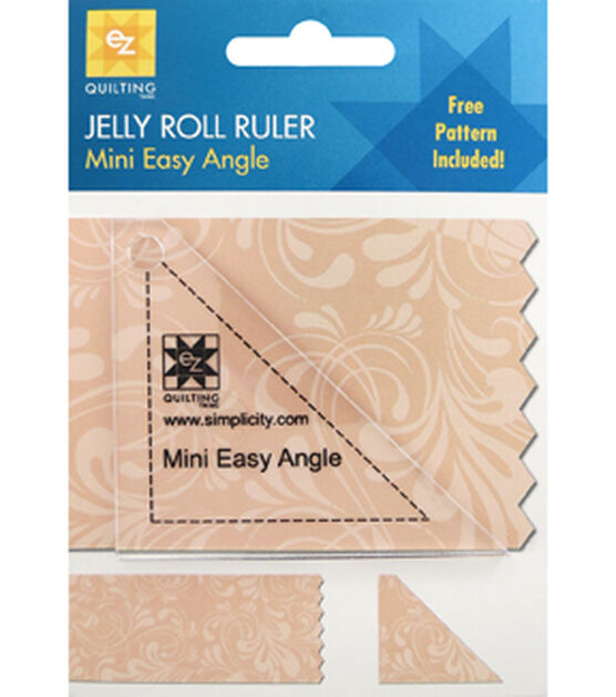 Ez Quilting Mini Easy Angle Jelly Roll Ruler