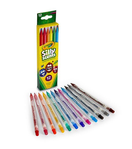 Crayola Silly Scents Twist Colored Pencils 12 Pkg, , hi-res, image 3