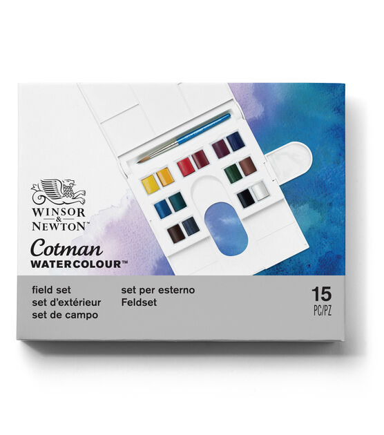 Winsor & Newton Cotman Watercolor Field Set, , hi-res, image 1