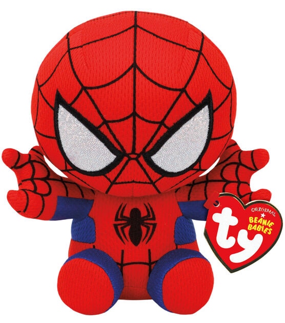 Ty Inc Beanie Babies Regular Spiderman Plush Toy