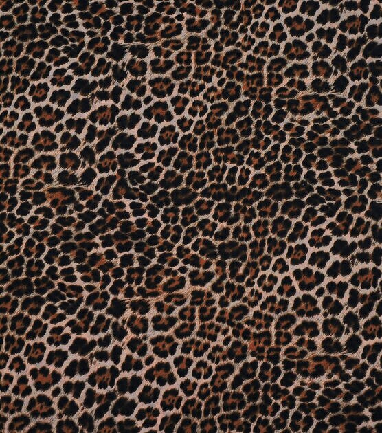 Novelty Cotton Fabric Cheetah Print