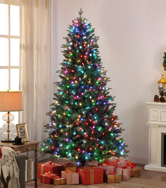 Mr. Christmas 7.5' Pre Lit Alexa Enabled Christmas Tree, , hi-res, image 12
