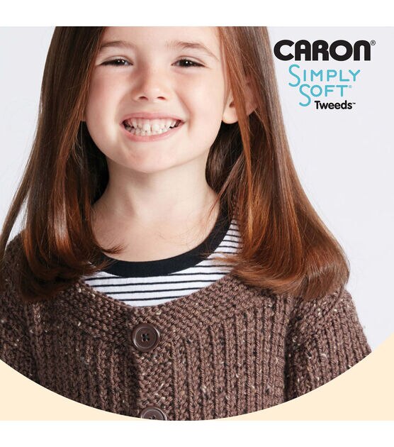 Caron Simply Soft Tweeds 250yds Worsted Acrylic Yarn, , hi-res, image 7