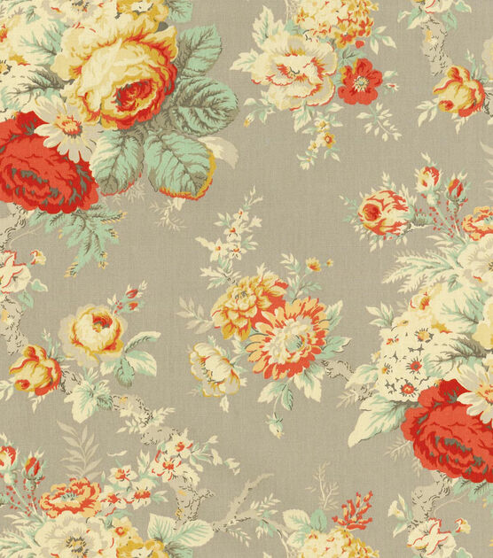 Waverly Upholstery Fabric 54" Sanctuary Rose Clay